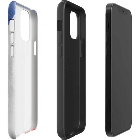Czech Republic Flag Distressed iPhone 12 Pro Impact Case